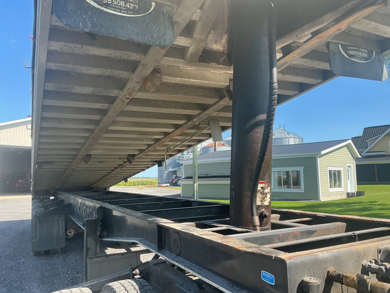 Manac dump trailer 3-axle 72" wall used 2007 – Photo 9