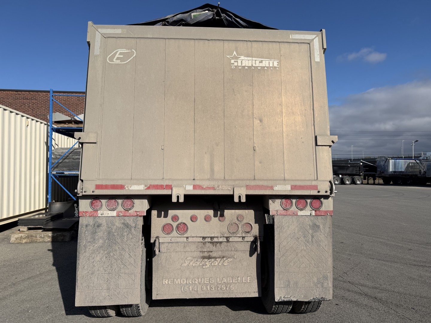 Stargate dump trailer 3-axle 68" wall used 2013 – Photo 8