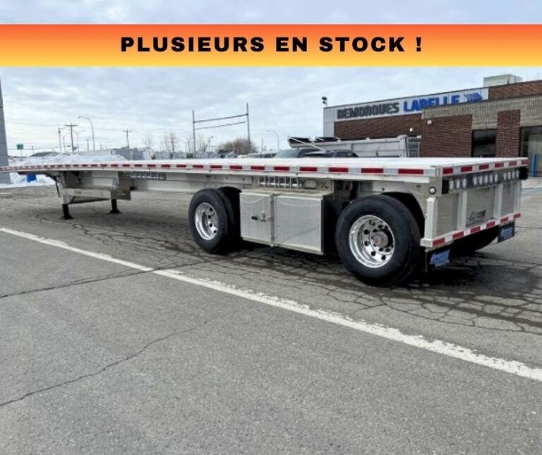 Extreme Flatbed 48′ 2 Essieux