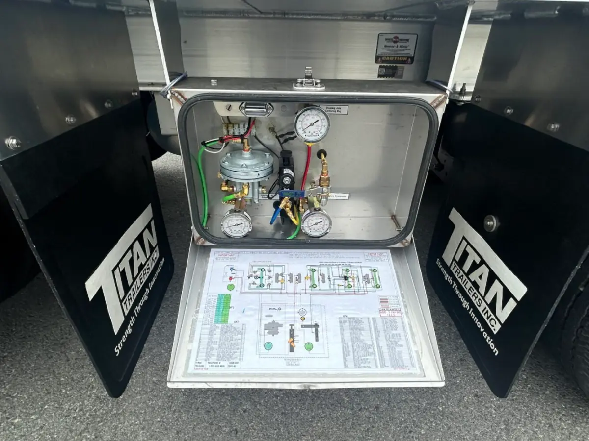 À bedaine 4 essieux Titan 53' nouveau modèle – Photo 7