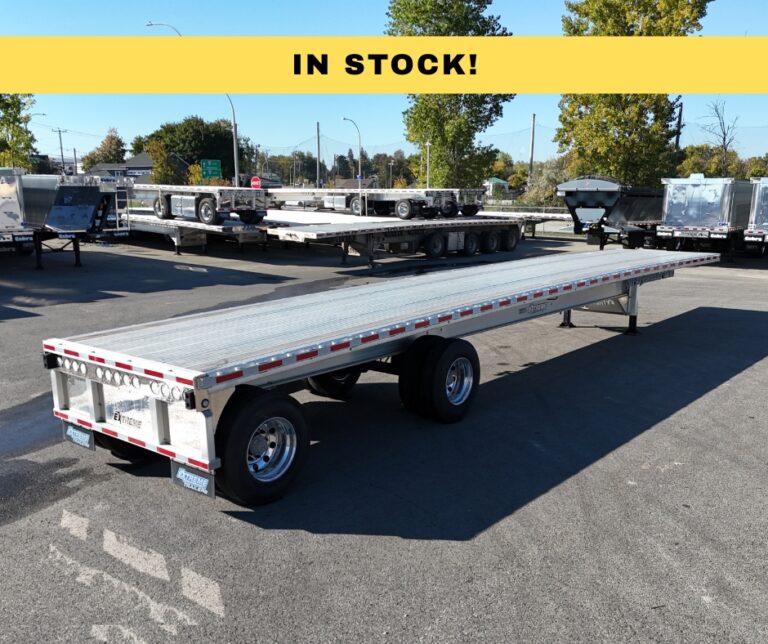 extreme trailer flatbed 2 axle
