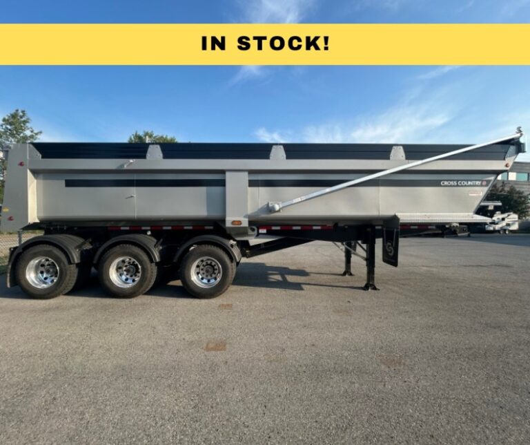 Picture of an hybrid dump trailer 3 axle 2026 by Cross Country, in stock!