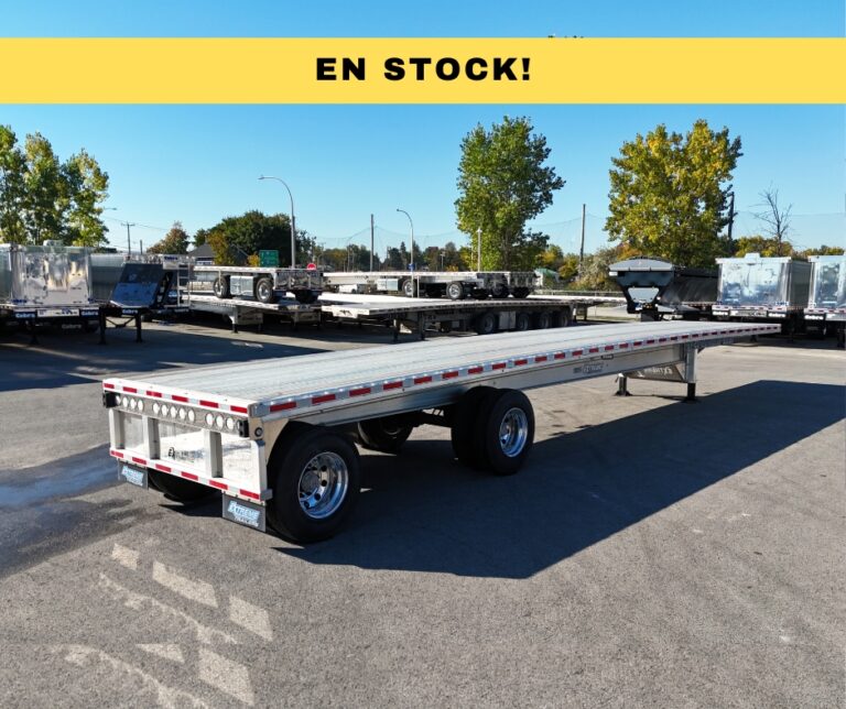 extreme trailer flatbed 2 ESSIEUX