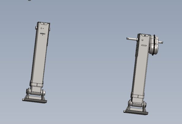 Landing Gear, Without Cross Shaft