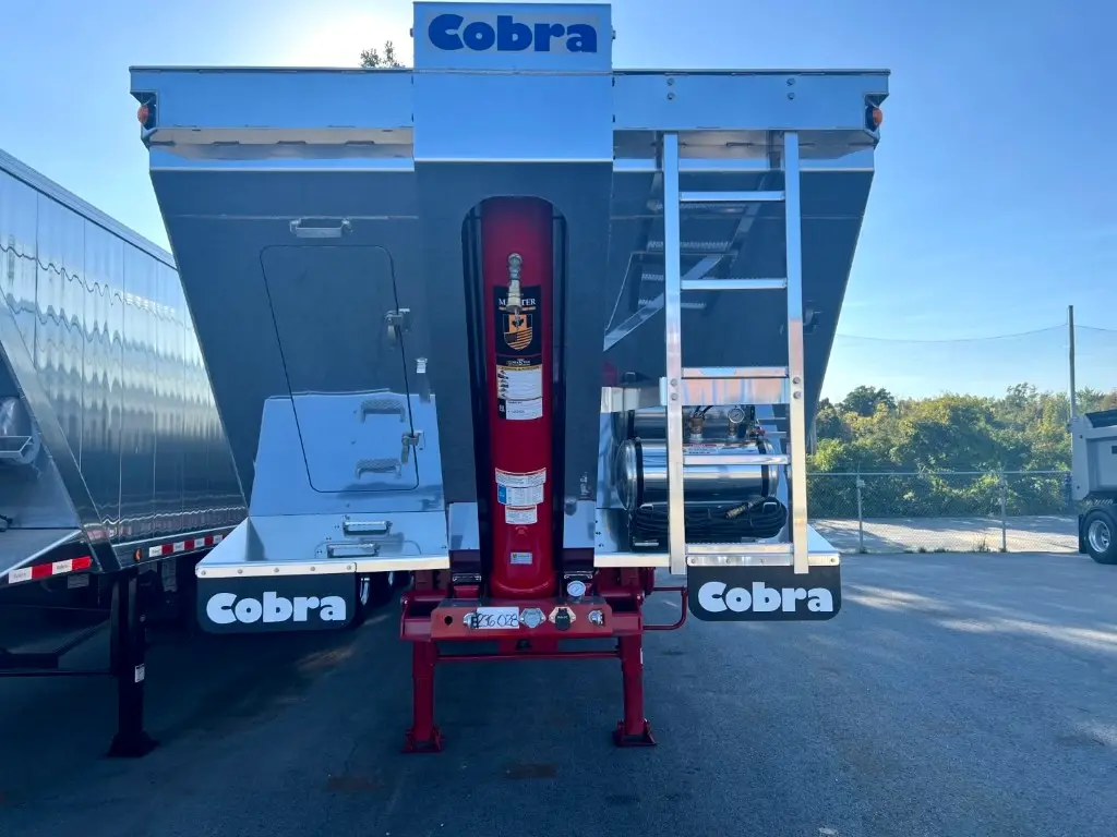 Dompeur 3 essieux Cobra hybride mur 66" châssis rouge nouveau modèle – Photo 44