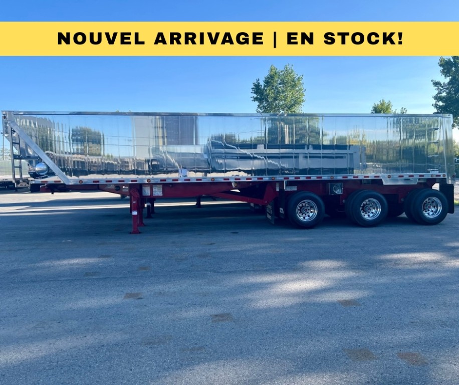 Benne basculante aluminium 3 essieux