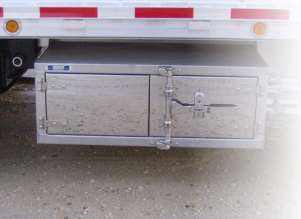 Coffre aluminium benne