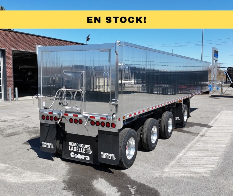 DOMPEUR 4 ESSIEUX PORTE GRAIN