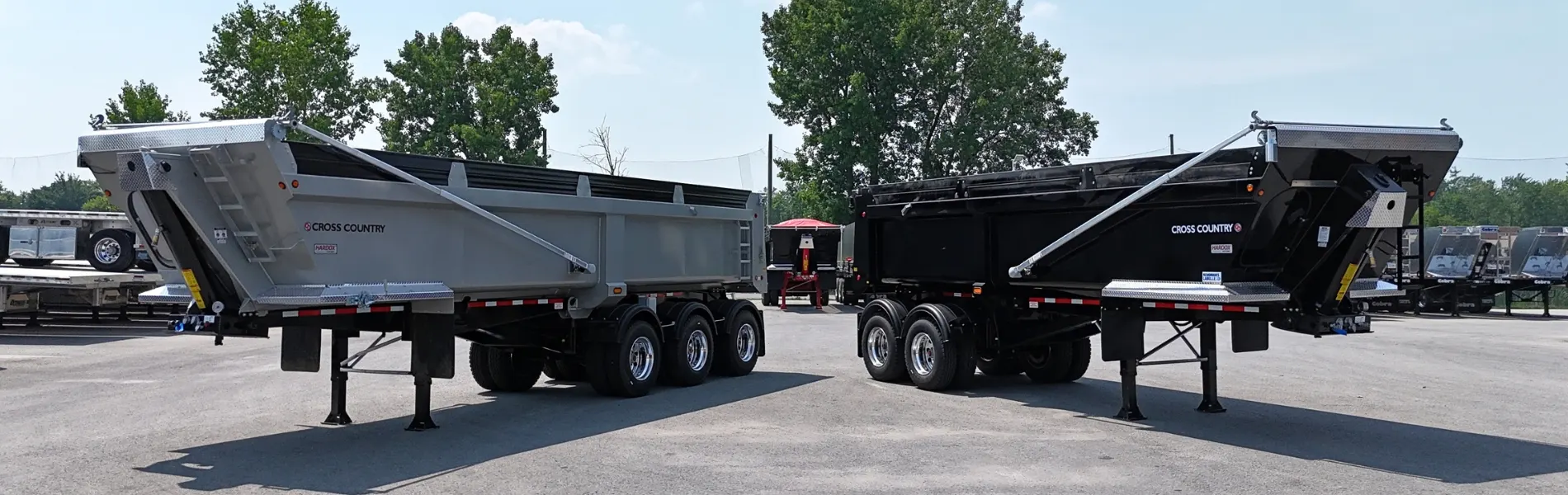 Steel dump trailers – photo 4