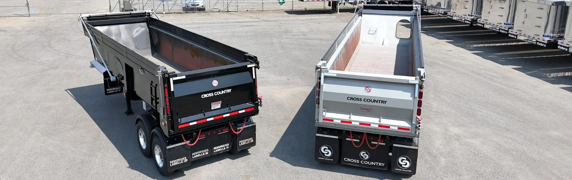 Steel dump trailers – photo 3