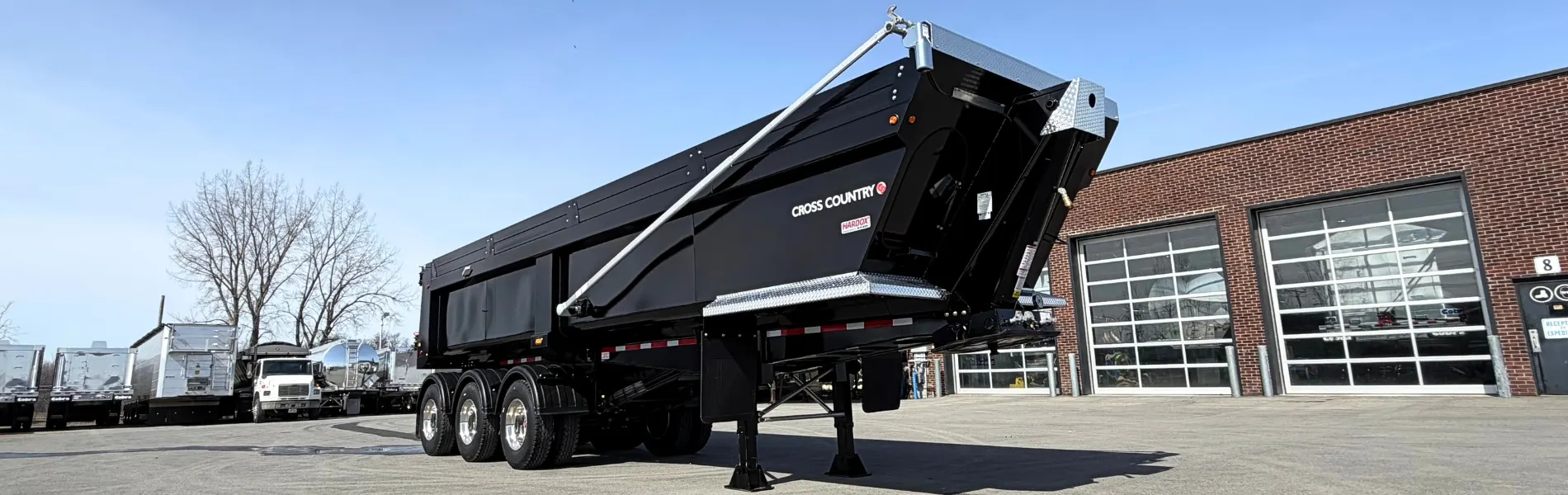 Steel dump trailers – photo 2