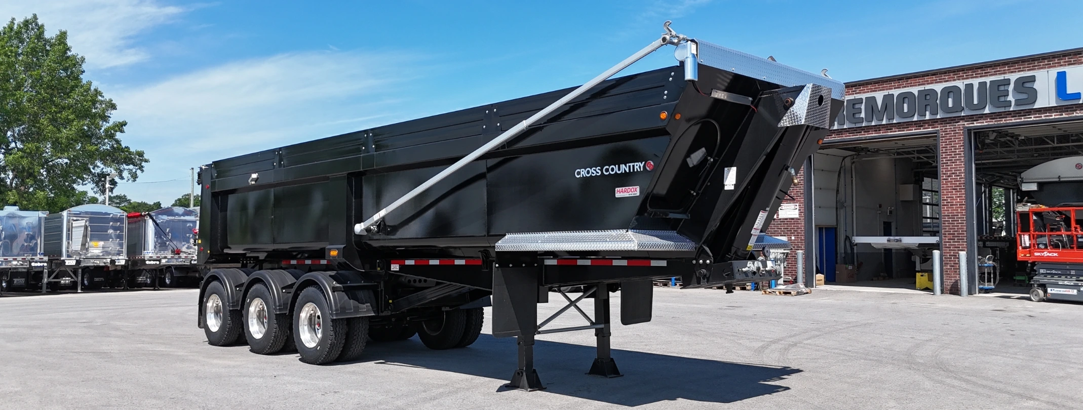 Steel dump trailers – photo 1