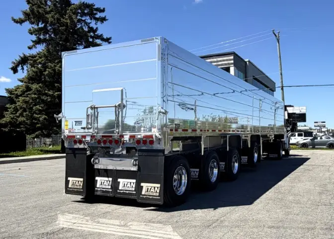 Dompeur 4 essieux Titan mur 72" nouveau modèle – Photo 3