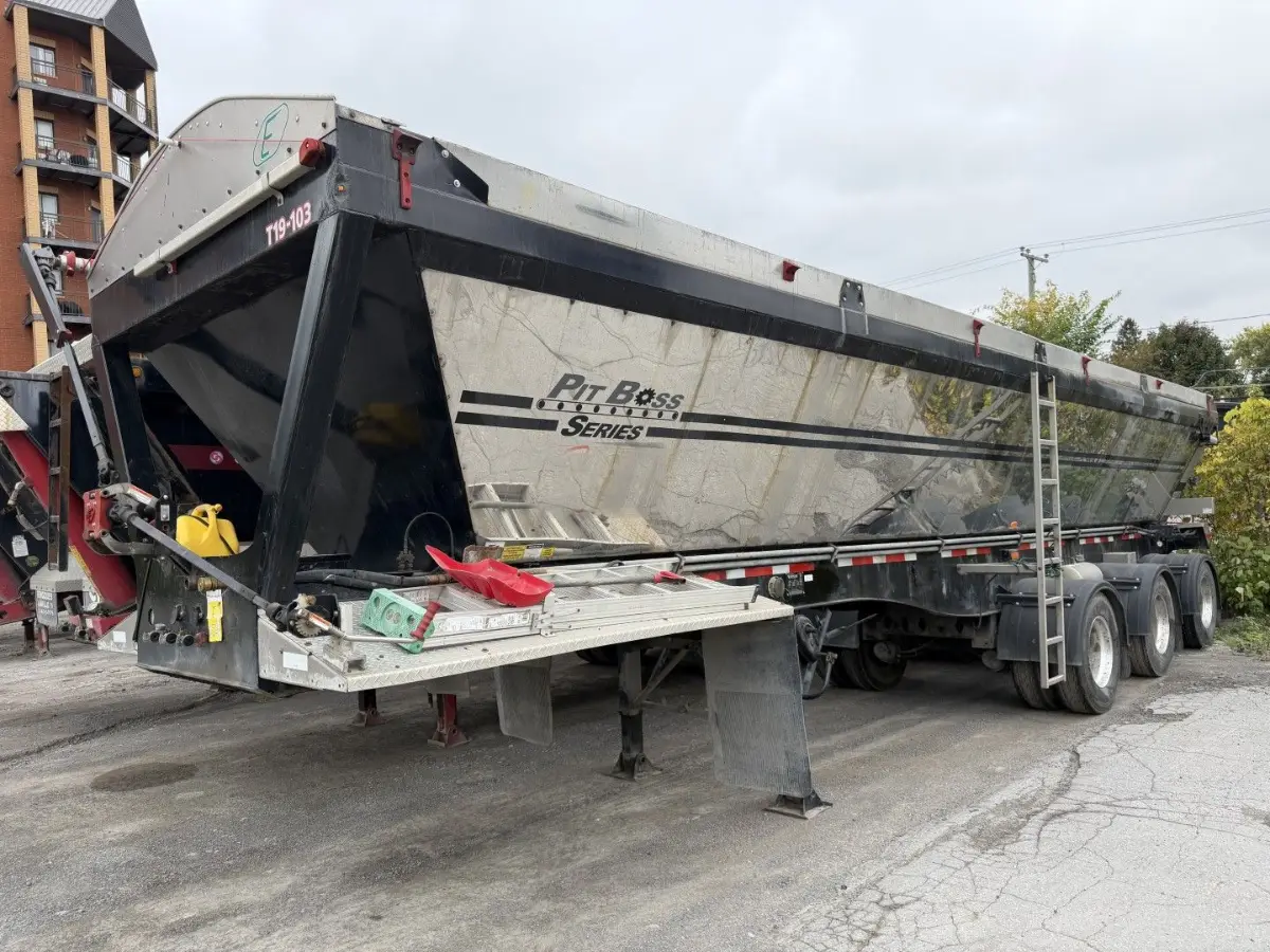 À courroie 3 essieux Gincor pit boss mur 57" usagé 2019 – Photo 2
